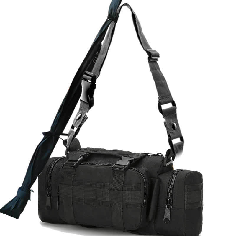Wholesale Nylon Fabric Waterproof Multifunctional Fishing Gear Pole Bag Waist Bag